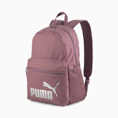 Phase Backpack, Dusty Plum-Metallic Logo, small-IDN