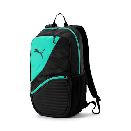 ftblNXT Backpack, Puma Black-Biscay Green, small-SEA