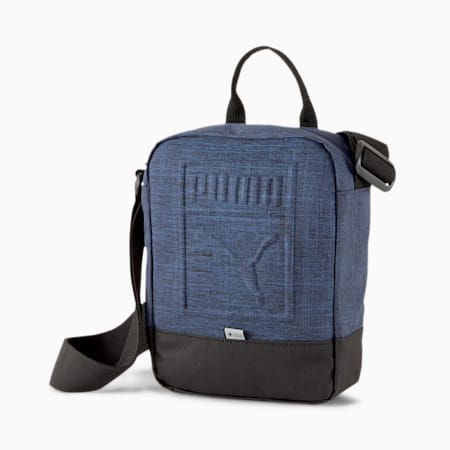 Portable Shoulder Bag, Peacoat-Heather, small-SEA