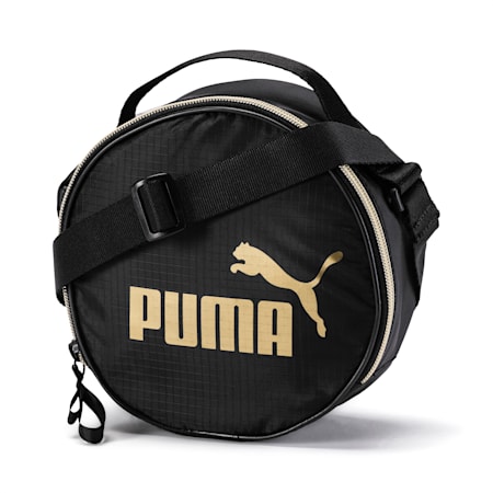 Women's Core Seasonal Round Case Bag, Puma Black, small-PHL