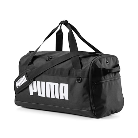 PUMA Challenger Small Duffel Bag, Puma Black, small-SEA