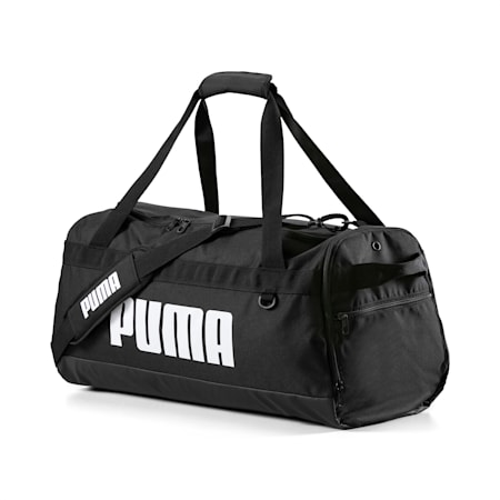 Sredniej wielkosci torba sportowa PUMA Challenger, Puma Black, small