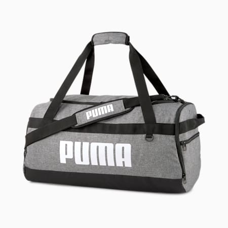 PUMA Challenger Medium Duffel Bag, Medium Gray Heather, small-GBR