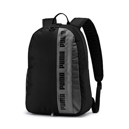 Phase II Unisex Backpack, Puma Black, small-IND