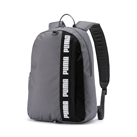 puma backpack black and white