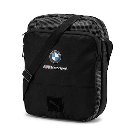 BMW M Motorsport Portable Bag, Puma Black, small-PHL