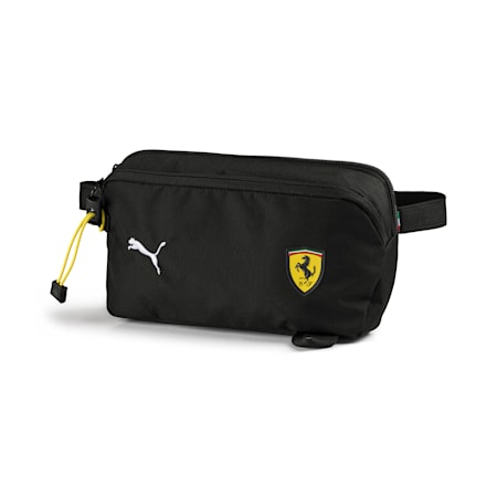 Ferrari Fanwear Waist Bag, Puma Black, small-SEA