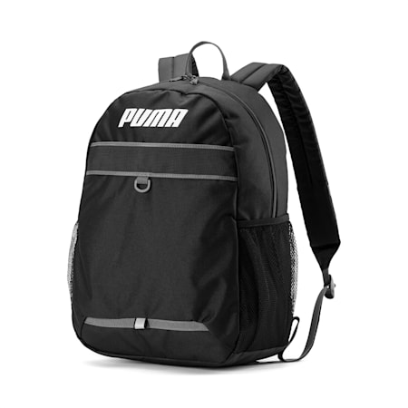 puma black and white backpack