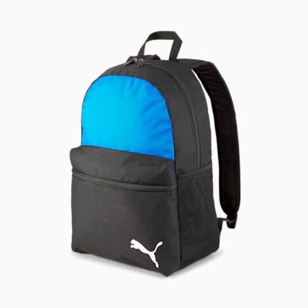 teamGOAL Backpack Core, Electric Blue Lemonade-Puma Black, small-SEA