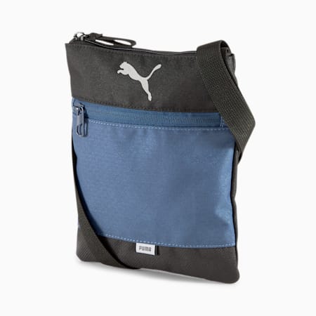 Vibe Portable Shoulder Bag, Dark Denim, small-SEA
