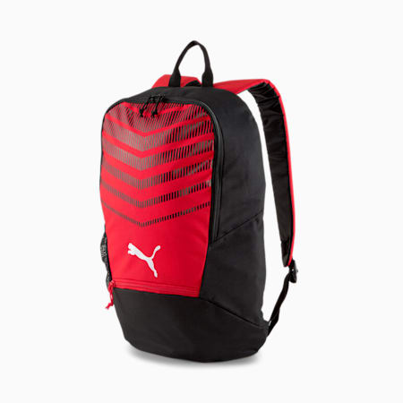 red and black puma backpack