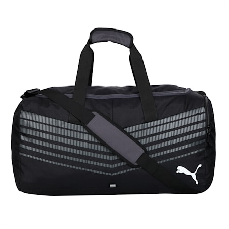 puma gym bag black and red 07291101