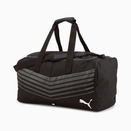 ftblPLAY Medium Sports Bag, Puma Black-Asphalt, small-PHL