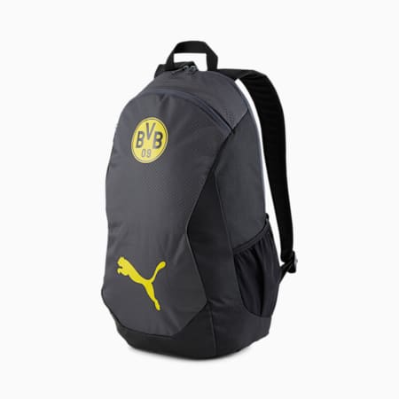Zaino BVB FINAL Football, Asphalt-Cyber Yellow, small