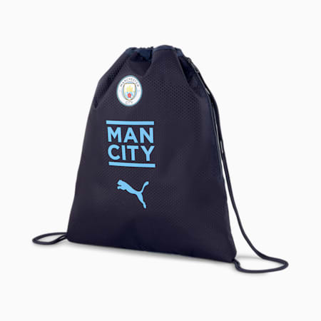 Man City Final Football Gym Sack, Peacoat-Team Light Blue, small-SEA