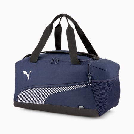 Fundamentals Sports Bag, Peacoat-Puma White, small-SEA