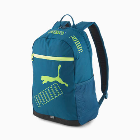 puma unisex blue & grey phase backpack