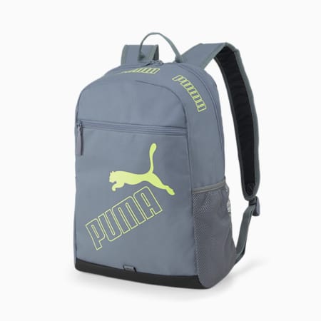 PUMA Phase Backpack II, Gray Tile, small-SEA