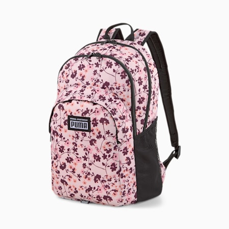 Academy Backpack, Chalk Pink-Floral AOP, small
