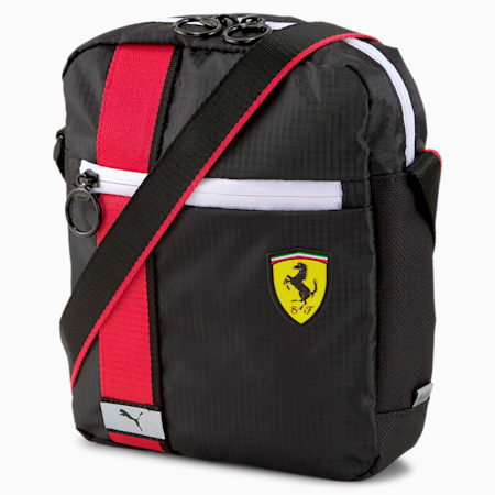 Scuderia Ferrari Race Large Portable Bag, Puma Black, small-SEA