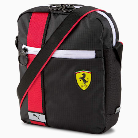 Scuderia Ferrari Race Large Portable Bag, Puma Black, small-GBR