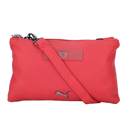 Scuderia Ferrari Style Women's Mini Handbag, Red Dahlia, small-IND