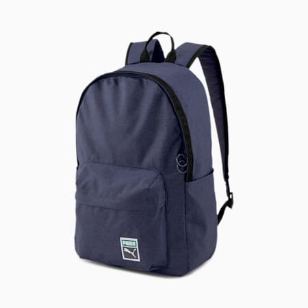 Originals Retro Backpack, Peacoat-heather, small-SEA
