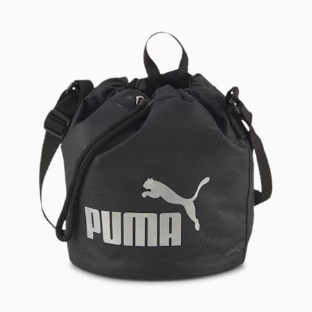 Core Small Women's Bucket Bag, Puma Black, small-SEA