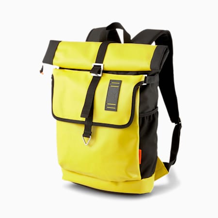 puma ferrari bookbag yellow