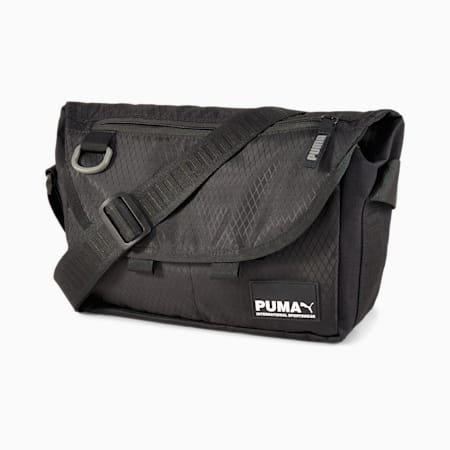 Street Messenger Bag, Puma Black, small-SEA