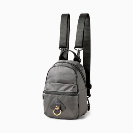 Time Minime Women's Backpack, Puma Black-iridescent, small-PHL