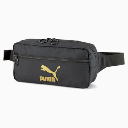 Originals Urban Waist Bag, Puma Black-Gold, small-PHL