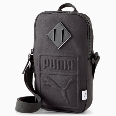 Portable Shoulder Bag, Puma Black, small-PHL