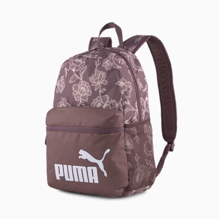 กระเป๋าเป้สะพายหลัง Phase Printed Backpack, Dusty Plum-FLOWER AOP, small-THA