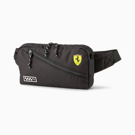 Scuderia Ferrari Waist Bag, Puma Black, small-SEA