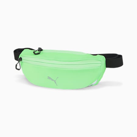 Performance Running Classic Waist Bag, Fizzy Lime, small-AUS