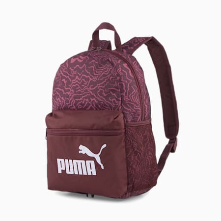 Phase Small Youth Backpack, Aubergine-ALPHA GIRLS AOP, small