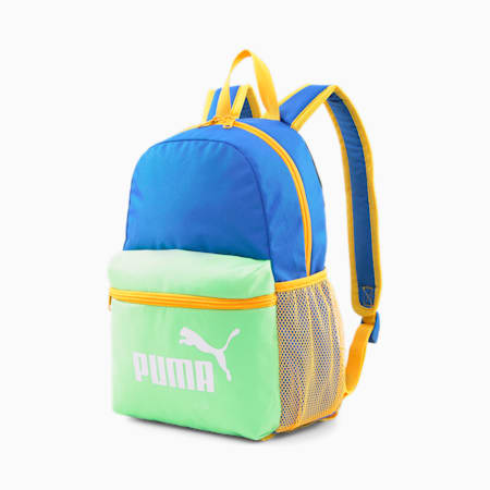 Phase Small Youth Backpack, Victoria Blue-Summer Green, small-SEA