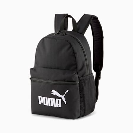Phase Small Youth Backpack, Puma Black, small-THA