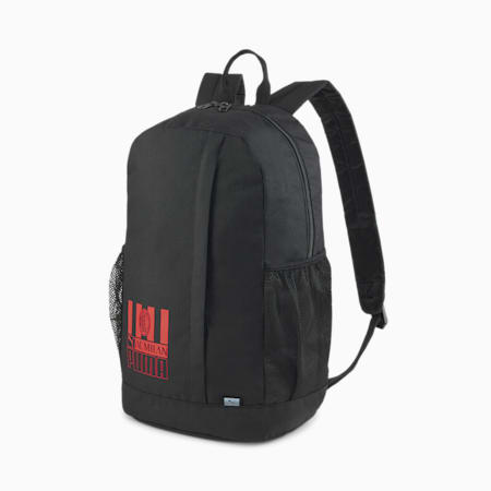 ACM FtblCore Plus Football Backpack, Puma Black-Tango Red, small