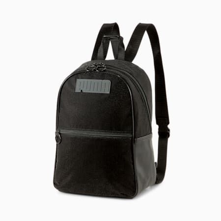 Time Women’s Backpack, Puma Black, small-SEA