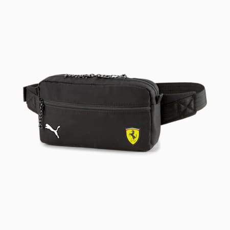 Scuderia Ferrari SPTWR Race Waist Bag, Puma Black, small-PHL