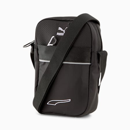 EvoPLUS Compact Portable Shoulder Bag, Puma Black, small-AUS