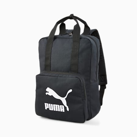 Originals Tote Backpack, Puma Black-Puma White, small-PHL