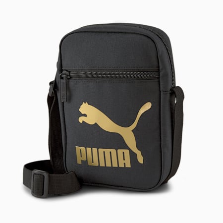 Originals Compact Portable Shoulder Bag, Puma Black, small-AUS