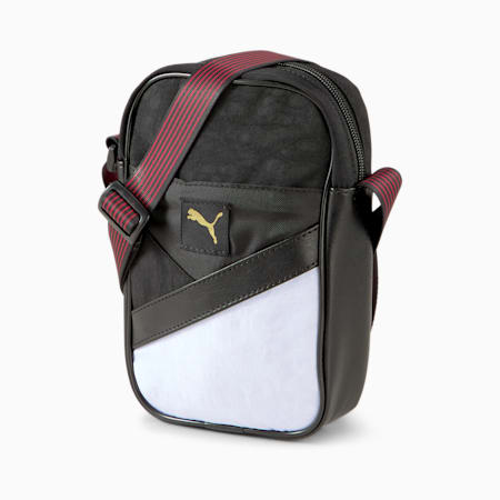Art of Sport Unisex Compact Portable Shoulder Bag, Puma Black, small-IND