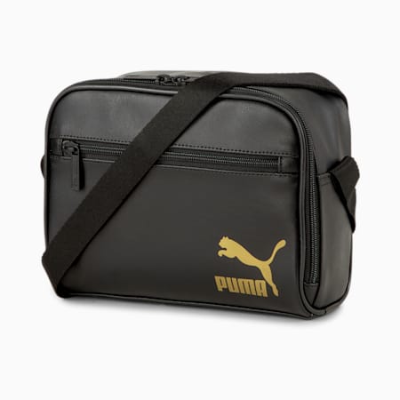 Originals PU Small Shoulder Bag, Puma Black, small-SEA