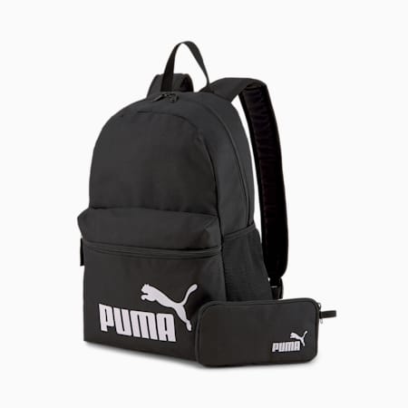Phase Backpack Set, Puma Black, small-PHL