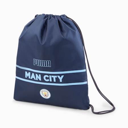 Man City Legacy Football sporttas, Peacoat-Team Light Blue, small