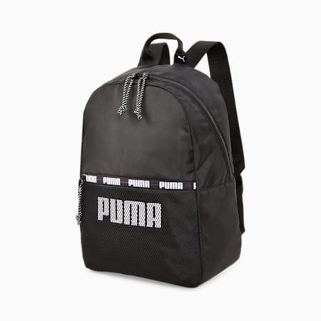 Base Women's Backpack, Puma Black, small-THA